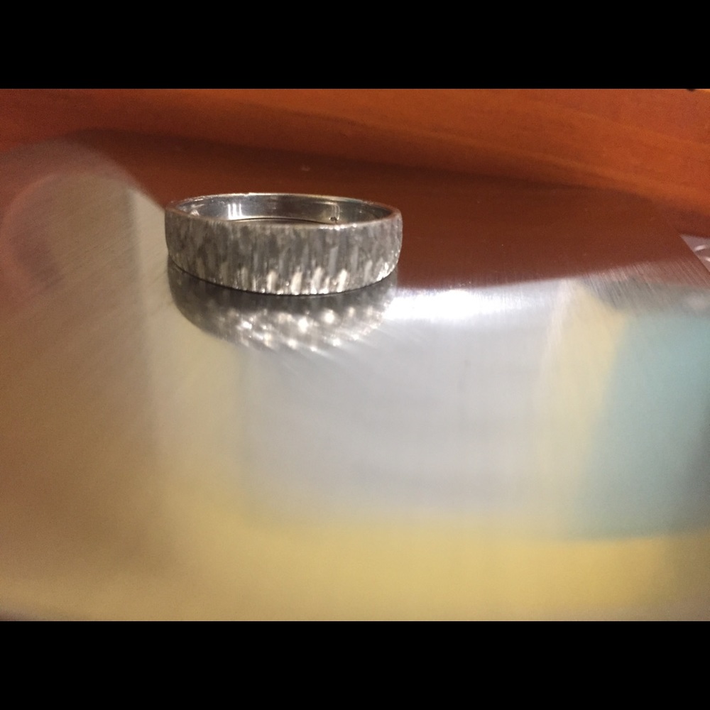 14k White Gold Sz 12 Ring